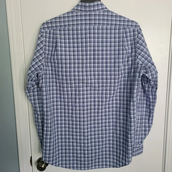 Polo Ralph Lauren Classic Fit Performance Plaid Button Down Shirt Medium 15 1/2 - Picture 9 of 9